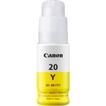 Canon GI20Y ( GI-20Y ) ( 3396C001 ) OEM Yellow Ink Bottle