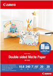 Canon MP-101D Double Sided Matte Photo Paper 240gsm 7" x 10" Pack of 20 Sheets ( 4076C006 )