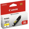 Canon CLI251XLY ( CLI-251XLY ) ( 6451B001 ) OEM Yellow High Yield Inkjet Cartridge