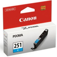 Canon CLI251C ( CLI-251C ) ( 6514B001 ) OEM Cyan Inkjet Cartridge