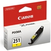 Canon CLI251Y ( CLI-251Y ) ( 6516B001 ) OEM Yellow Inkjet Cartridge