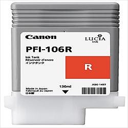 Canon PFI106R ( PFI-106R ) ( 6627B001 ) OEM Red Inkjet Cartridge
