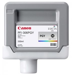 Canon PFI306PGY ( PFI-306PGY ) ( 6667B001 ) OEM Photo Grey Inkjet Cartridge
