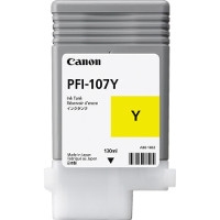 Canon PFI107Y ( PFI-107Y ) ( 6708B001 ) OEM Yellow Inkjet Cartridge