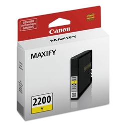 Canon PGI2200Y ( PGI-2200Y ) ( 9306B001 ) OEM Yellow Inkjet Cartridge
