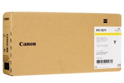 Canon PFI707Y ( PFI-707Y ) ( 9824B001 ) OEM Yellow Inkjet Cartridge