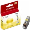 Canon CLI221Y ( CLI-221Y ) ( 2949B001 ) OEM Yellow InkJet Cartridge