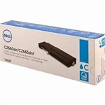 Dell 593-BBBN ( Ctg# V1620 ) ( Mfg# TXM5D ) OEM Cyan Toner Cartridge