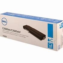 Dell 593-BBBN ( Ctg# V1620 ) ( Mfg# TXM5D ) OEM Cyan Toner Cartridge