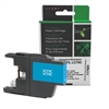 Clover Imaging 117424 ( Brother LC75C ) ( LC-75C ) RemanufacturedCyan High Capacity InkJet Cartridge