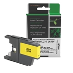 Clover Imaging 117426 ( Brother LC75Y ) ( LC-75Y ) RemanufacturedYellow High Capacity InkJet Cartridge