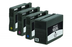 Clover Imaging 118139 ( HP 932XL / 933 ) ( C2P00FN ) ( N9H62FN ) Remanufactured Combo Pack includes #932XL and #933 Cyan/Magenta/Yellow Ink Cartridges