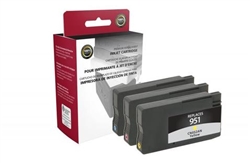 Clover Imaging 118192 ( HP 951 ) ( CR314FN ) Remanufactured Colour Combo Pack