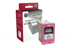 Clover Imaging 118225 ( HP 64 XL ) ( N9J92A ) Remanufactured Colour High Yield Ink Jet Cartridge