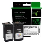 Clover Imaging 118304 ( Canon PG245 / CL246 ) ( PG-245 ) ( CL-246 ) ( 8279B005 ) Remanufactured Value Pack includes one PG245 and one CL246