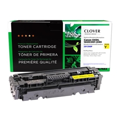 Clover Imaging 201396P ( Canon 045HY ) ( 1243C001 ) Remanufactured Yellow High Yield Laser Toner Cartridge