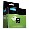 Dymo LW Address Labels Black on White 1 1/8" x 3 1/2" (28mm x 89mm) (260 Labels Per Roll, 2 Rolls Per Box) - 30320