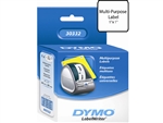 Dymo LW Multi-Purpose Labels, Square 1" x 1" (750 Labels Per Roll, 1 Roll Per Box) - 30332