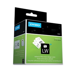 Dymo LW Name Badge Labels 2 1/2" x 4" - 30857