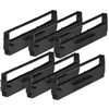 Epson 7753 Compatible Black Printer Ribbons (Pack of 6) for the Epson LQ-200 / 300 / 500 / 800 / L1000 , ActionPrinter3000 / 4000 / 5000 Dot Matrix Printers