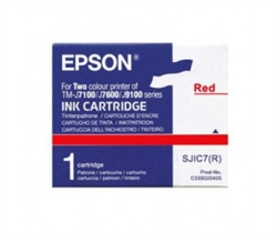 Epson C33S020405 OEM Red Ink Cartridge for the Epson TM-J9100