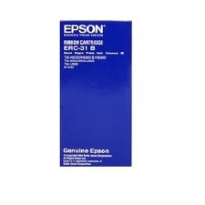 Epson ERC31B ( ERC-31B ) OEM Black POS Printer Ribbon for the Epson ERC 31 POS Printers