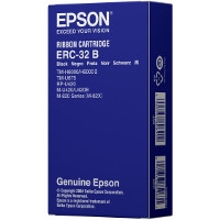 Epson ERC32B ( ERC-32B ) OEM Black Printer Ribbon for the Epson M820 / M825 / M935 , Sharp ER3550 / ER550 , Casio CE4200 / CE4700 / TK1300 / TK2700 Dot Matrix POS Printers