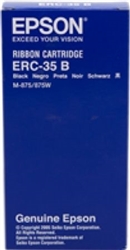 Epson ERC35B ( ERC-35B ) OEM Black Printer Ribbon for the Epson ERC-35 / 875 / M 875 dot matrix printers