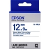 Epson LabelWorks LK 1/2" (12mm) x 30' (9m) Blue on White Standard Tape - LK-4WLN