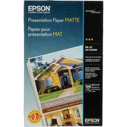 Epson Presentation Paper Matte 8.5" x 14" - 100 Sheets - S041067