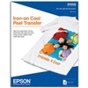Epson Iron-On Transfer Paper for Inkjet 8.5" x 11" (Letter) - 10 Sheets - S041153