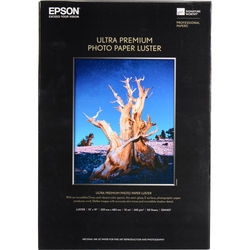 Epson Ultra Premium Luster Photo Paper for Inkjet 13" x 19" - 50 Sheets - S041407
