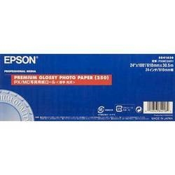 Epson Premium Glossy 250 Photo Inkjet Paper 24" x 100' Roll - S041638
