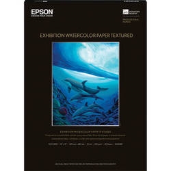 Epson Exhibition Watercolor Paper Textured 13" x 19" - 25 Sheets - S045487