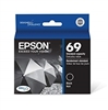 Epson 69 ( T069120 ) OEM Black InkJet Cartridge for the Epson Stylus CX5000 / CX6000 InkJet Printers<br>Yield 245 Pages