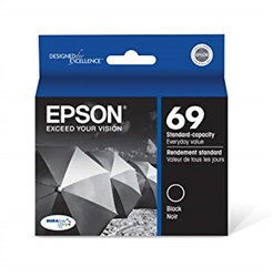 Epson 69 ( T069120 ) OEM Black InkJet Cartridge for the Epson Stylus CX5000 / CX6000 InkJet Printers<br>Yield 245 Pages