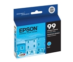 Epson 99 ( T099220 ) OEM Cyan Inkjet Cartridge for the Epson Artisan 730 InkJet Printers