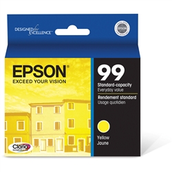 Epson 99 ( T099420 ) OEM Yellow Inkjet Cartridge for the Epson Artisan 730 InkJet Printers