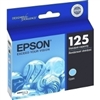 Epson 125 ( T125220 ) OEM Cyan Inkjet Cartridge for the Epson Stylus NX125 / NX127 / NX420 / NX625, WorkForce 320 / 323 / 325 / 520 InkJet Printers 