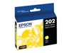 Epson 202 ( T202420 ) OEM Yellow Inkjet Cartridge for the XP-5100 / WF-2860 Printers