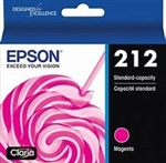 Epson 212 ( T212320 ) OEM Magenta Ink Cartridge for the Expression Home XP-4100/4105 / WorkForce WF-2830/2850
