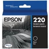 Epson 220 ( T220120 ) OEM Black Inkjet Cartridge for the WorkForce WF-2630 / 2650 / 2660 Printers