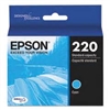 Epson 220 ( T220220 ) OEM Cyan Inkjet Cartridge for the WorkForce WF-2630 / 2650 / 2660 Printers
