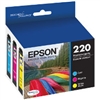 Epson 220 ( T220520 ) OEM Colour Inkjet Cartridges (Cyan/Magenta/Yellow) for the WorkForce WF-2630 / 2650 / 2660 Printers