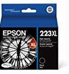 Epson 223XL ( T223XL120 ) OEM Black High Yield Ink Cartridge for the WorkForce WF-M130/1560
