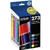 Epson 273 ( T273520 ) OEM Colour Inkjet Cartridges (Value Pack) for the Epson Expression Premium XP-600 / XP-800 Small-in-One InkJet Printers