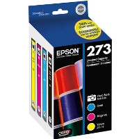 Epson 273 ( T273520 ) OEM Colour Inkjet Cartridges (Value Pack) for the Epson Expression Premium XP-600 / XP-800 Small-in-One InkJet Printers