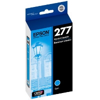 Epson 277 ( T277220 ) OEM Cyan Inkjet Cartridge for the Epson Expression Photo XP-850 Small-in-One InkJet Printers <br>Yield: 360 Pages