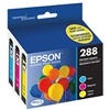 Epson 288 ( T288520 ) OEM Colour Combo Pack includes Cyan, Magenta and Yellow for the Epson Expression Home XP-330 / XP-430 / XP-434 Small-in-One inkjet printers 