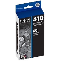 Epson 410 ( T410120 ) OEM Photo Black Inkjet Cartridge for the Epson Expression Premium XP-530 / XP-630 / XP-830 inkjet printers